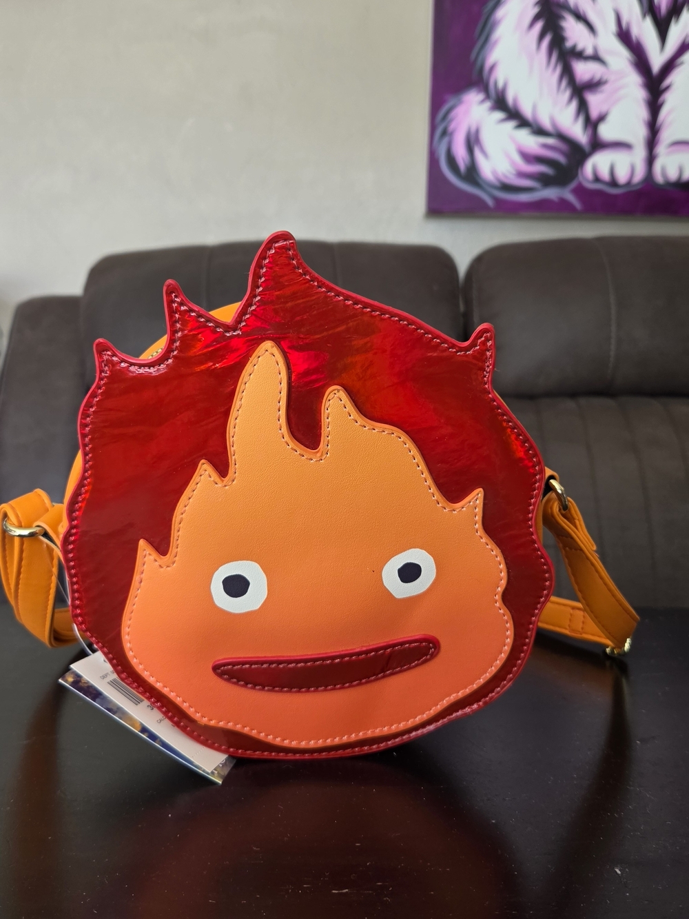 Hawls Moving Castle Calcilfer Crossbody Bag